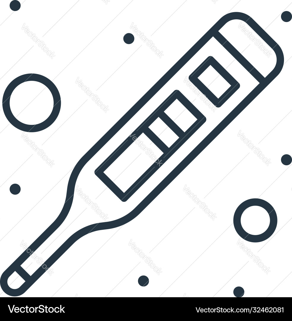 Temperature reader icon Temperature reader icon vector image