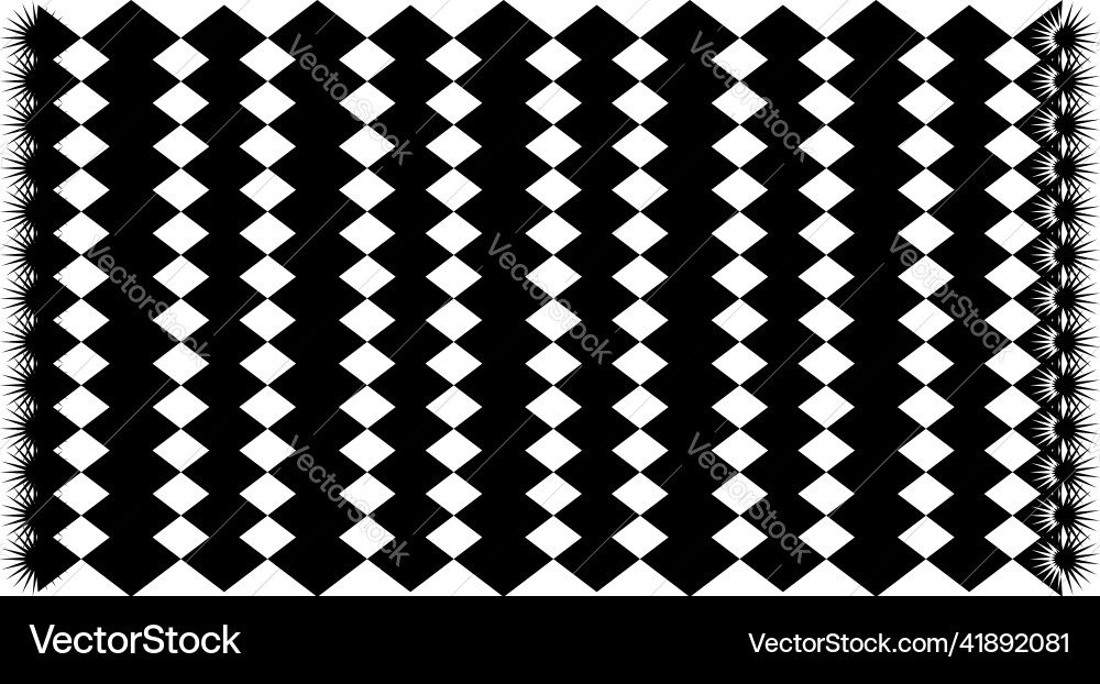 Zig-zag criss-cross edgy lines pattern element Zig-zag criss-cross edgy lines pattern element vector image