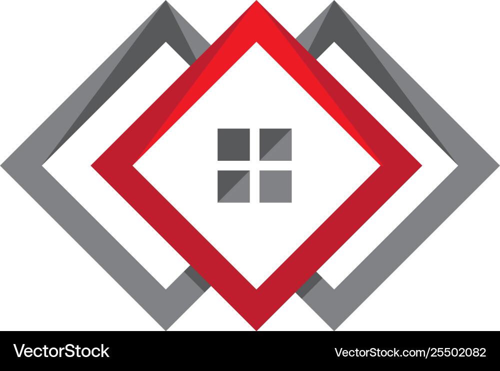Property and construction logo design Property and construction logo design vector image