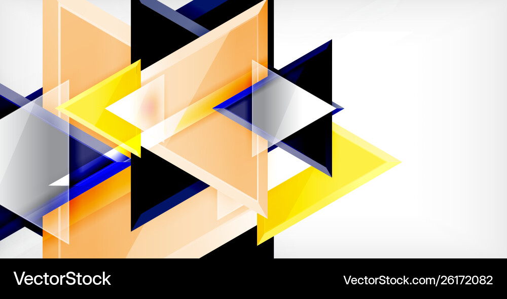 Triangle abstract background Triangle abstract background Vector Image