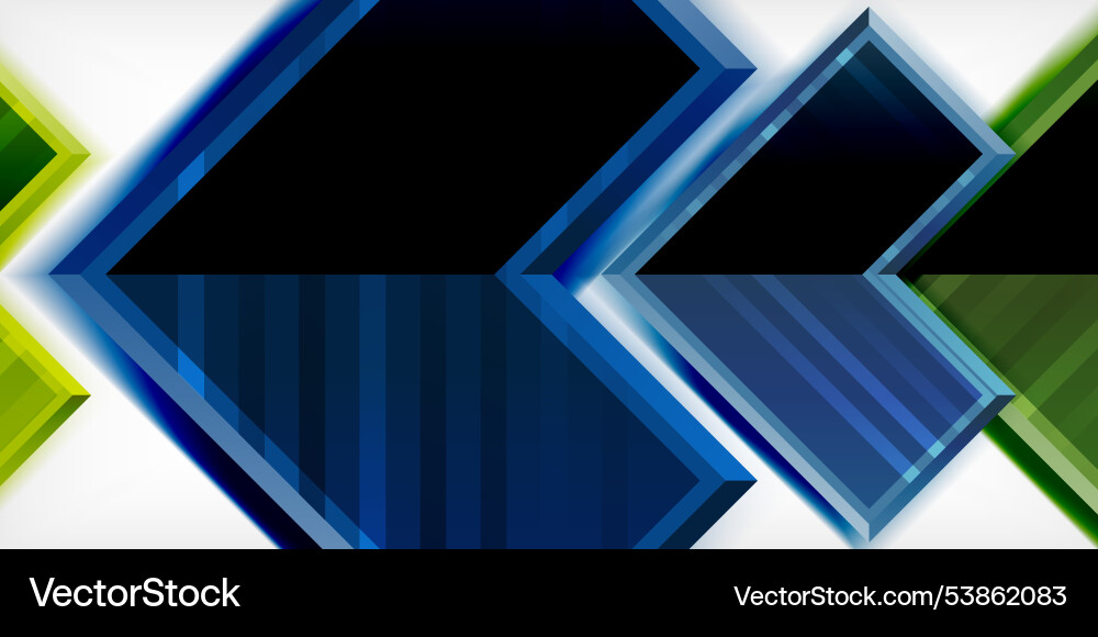 Arrow symbols created with 3d effects and line Arrow symbols created with 3d effects and line vector image