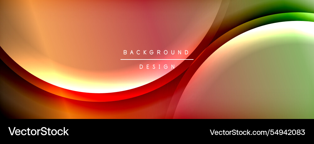Gradient and shadow wave line geometric background Gradient and shadow wave line geometric background vector image
