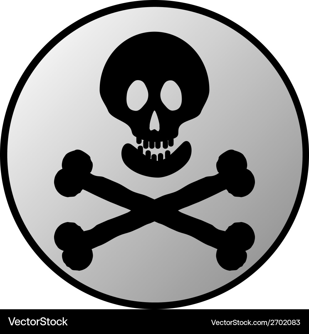 Jolly roger button Vector Image