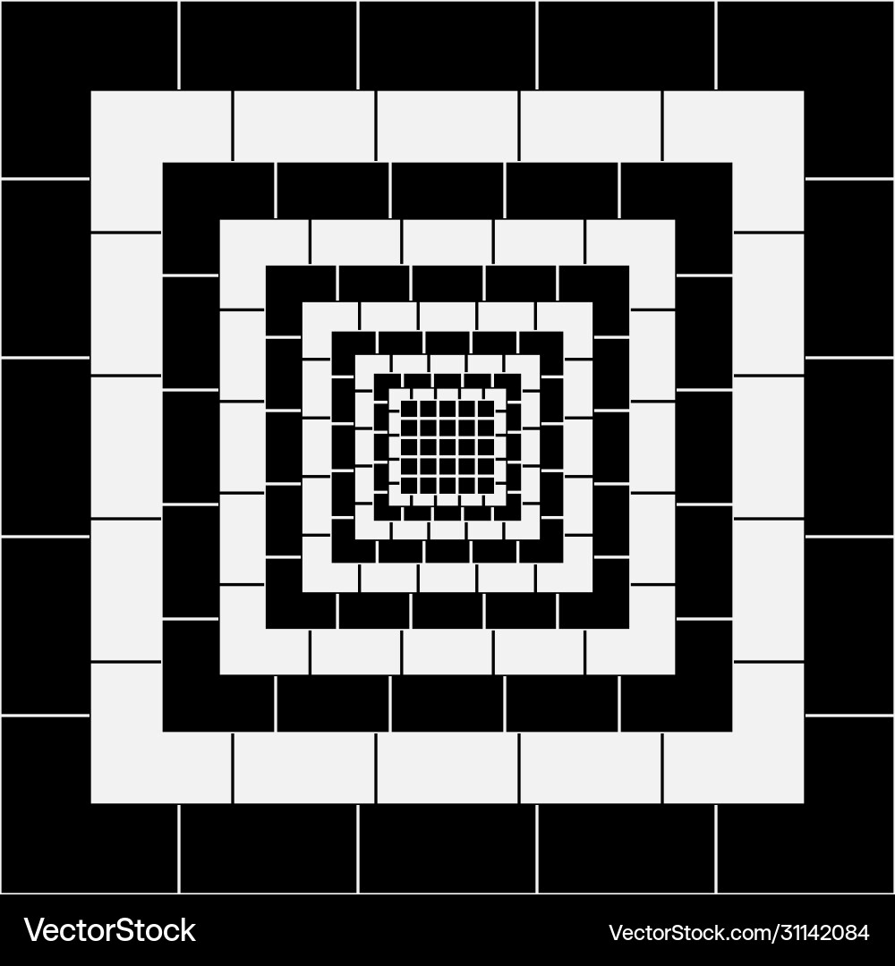 An abstract pattern in form ornament vector image