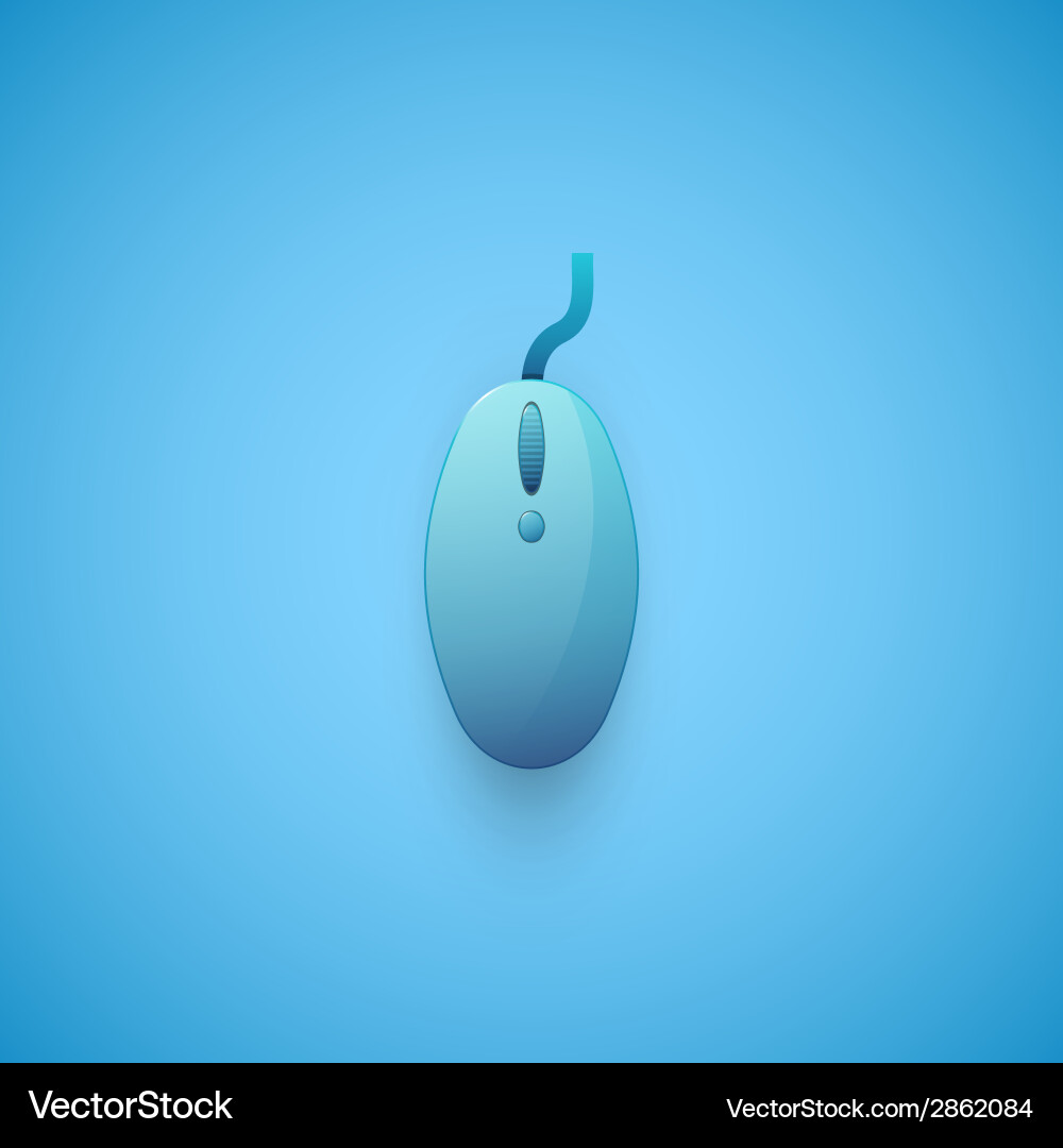 Computer mouse vector image