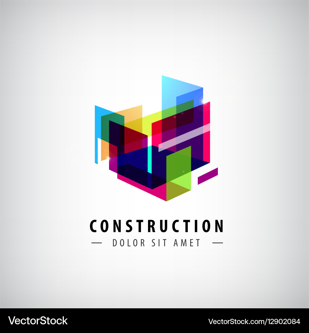 Dynamic Geometric Structure vector image
