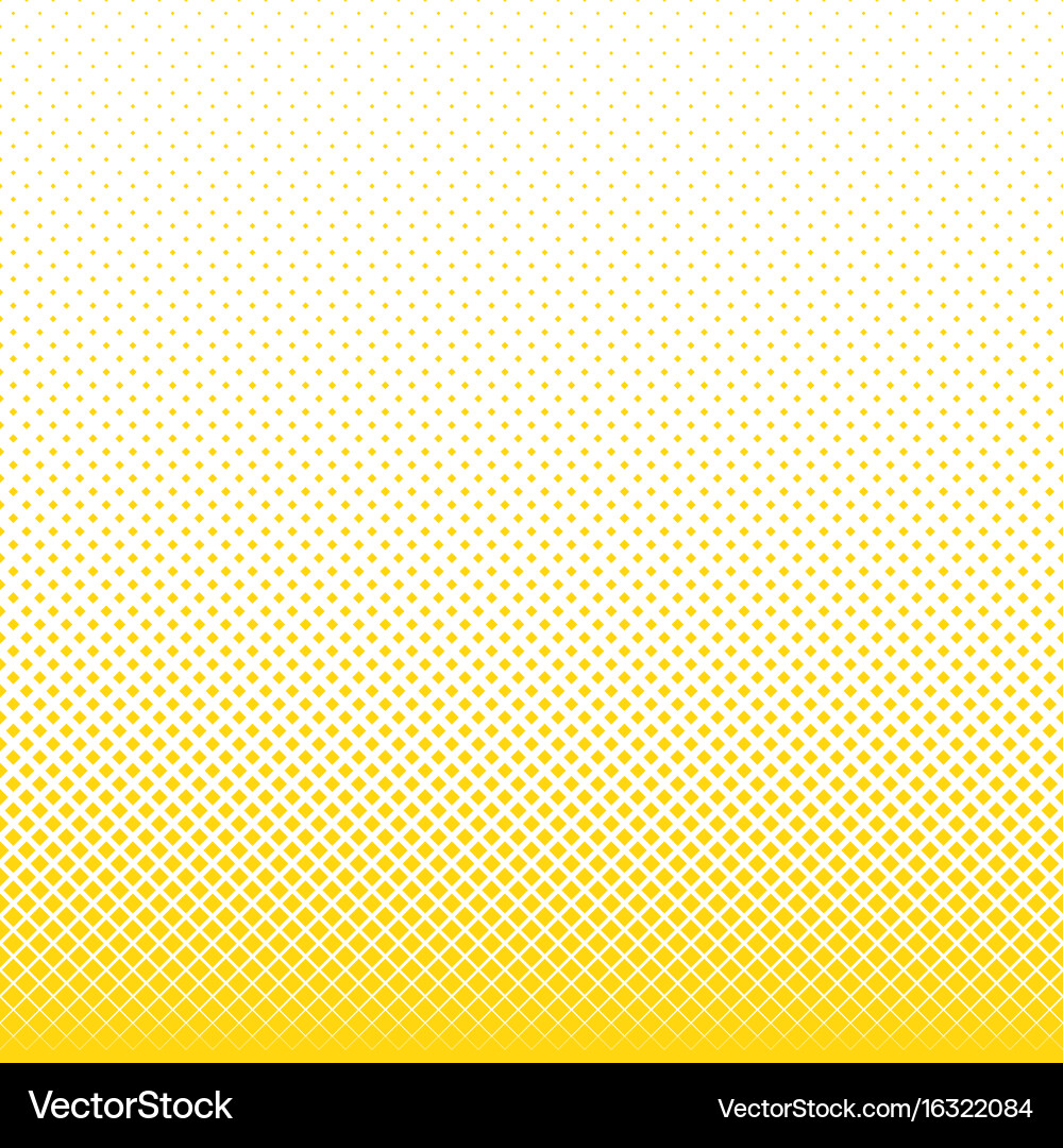 Geometrical halftone square pattern background vector image