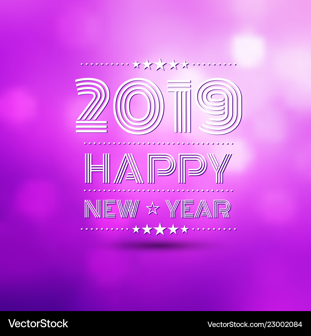 Happy new year 2018 Happy new year 2018 vector image