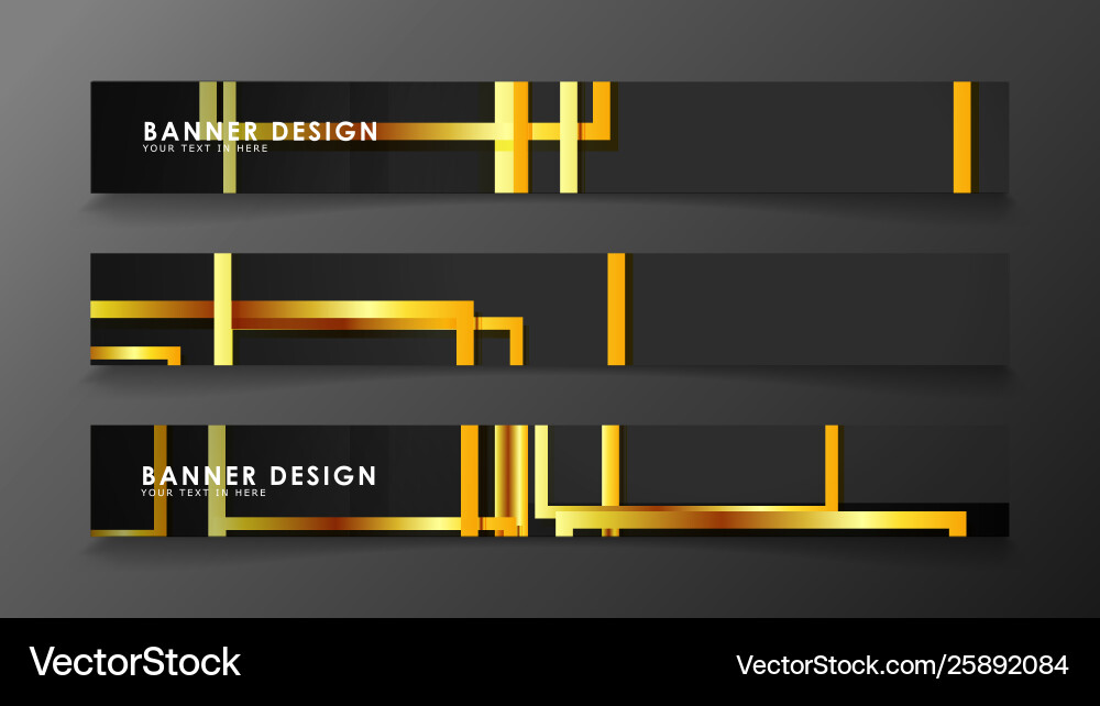 Set a banner with rectangular background Set a banner with rectangular background vector image