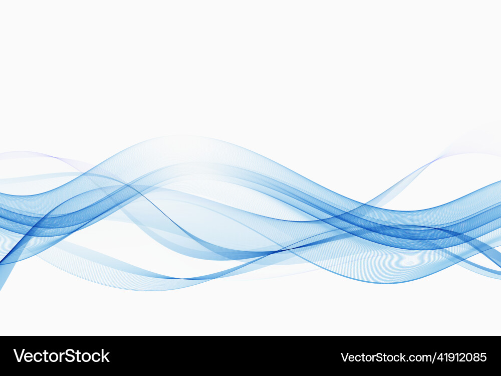 Abstract Flow Wave Motion vector image