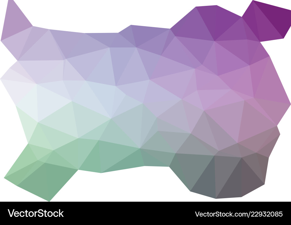 Colorful triangular low poly mosaic abstract Colorful triangular low poly mosaic abstract vector image
