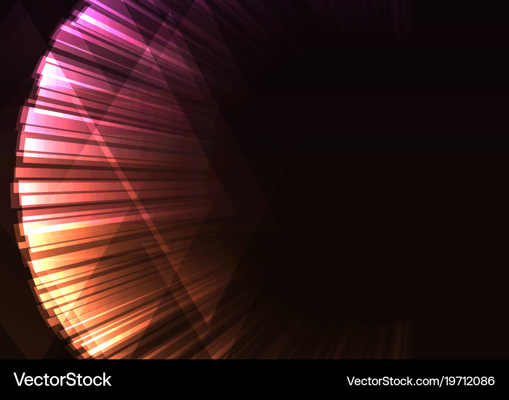Abstract circle layer bloom bar background Vector Image