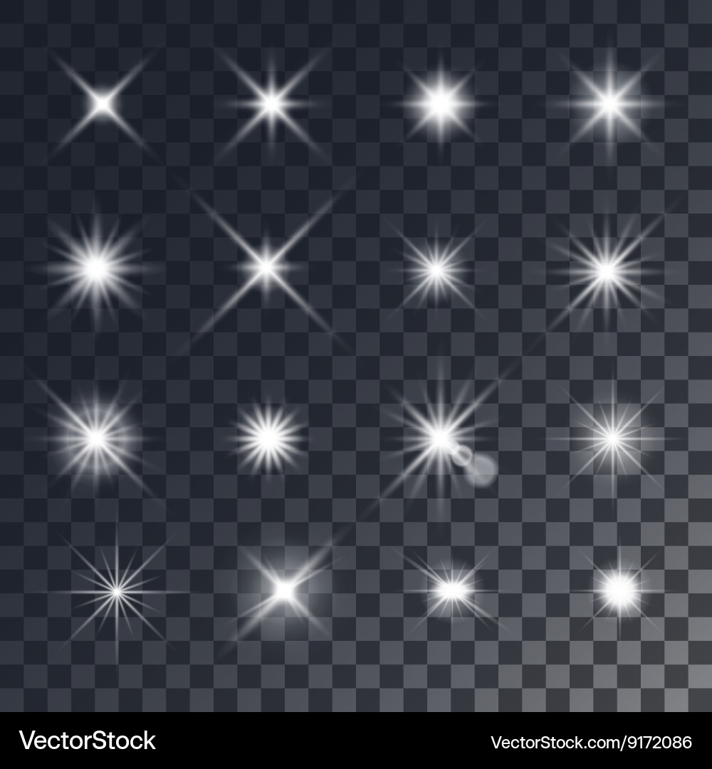 Lighting effects Royalty Free Vector Image - VectorStock