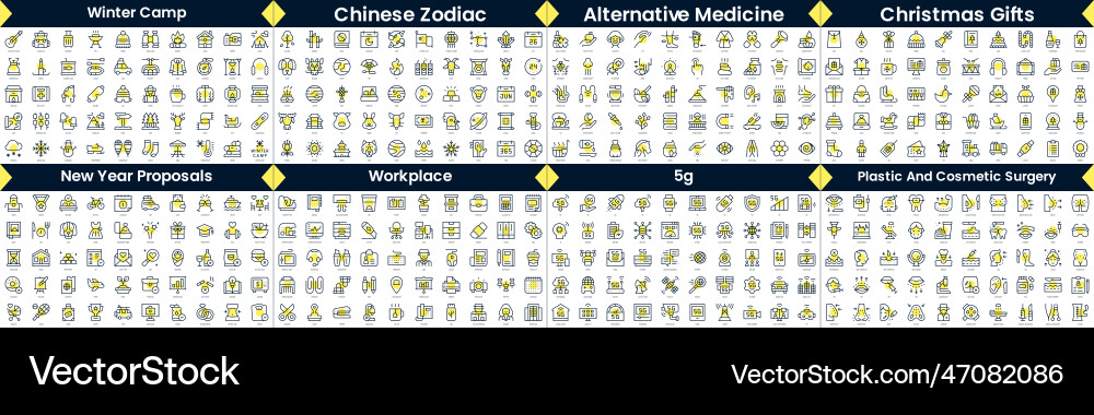 Linear style icons pack in this bundle include Linear style icons pack in this bundle include vector image