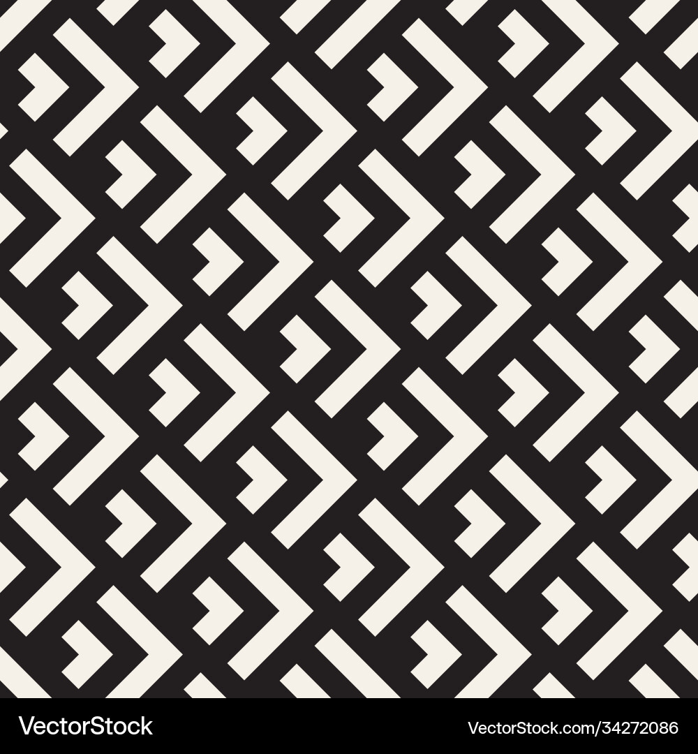 Seamless pattern repeating geometric lines Seamless pattern repeating geometric lines vector image