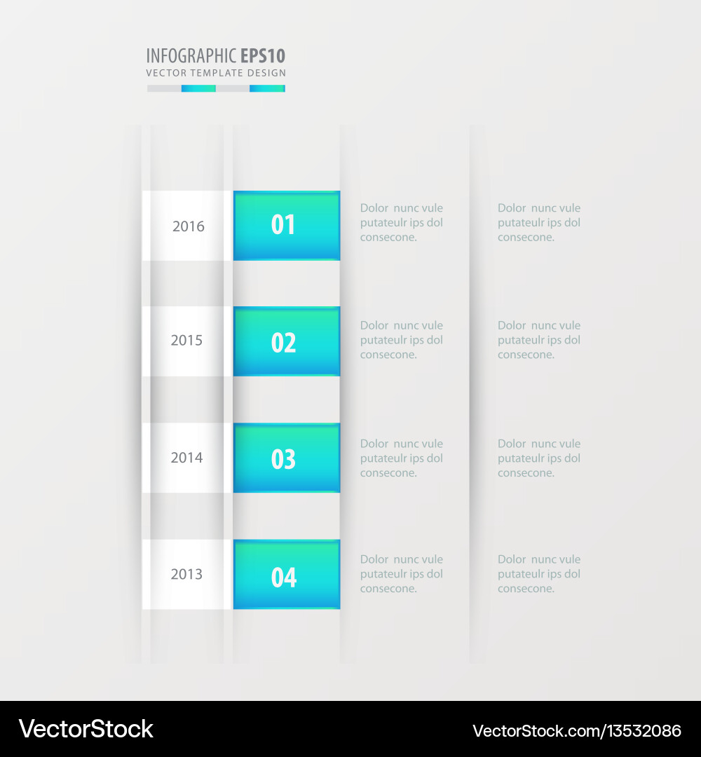 Timeline Design blau Farbverlauf Timeline Design blau Farbverlauf vektorbild