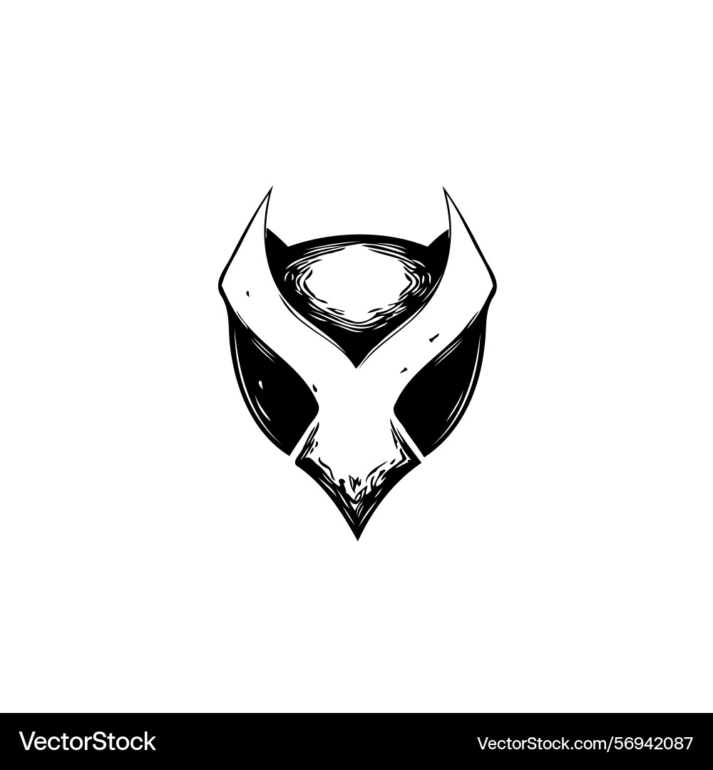 Abstract design exhibiting symmetrical pattern Vector Image