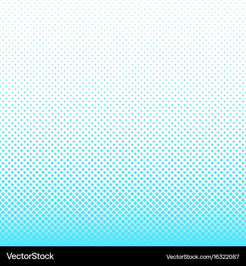 Geometrical halftone square pattern background Vector Image