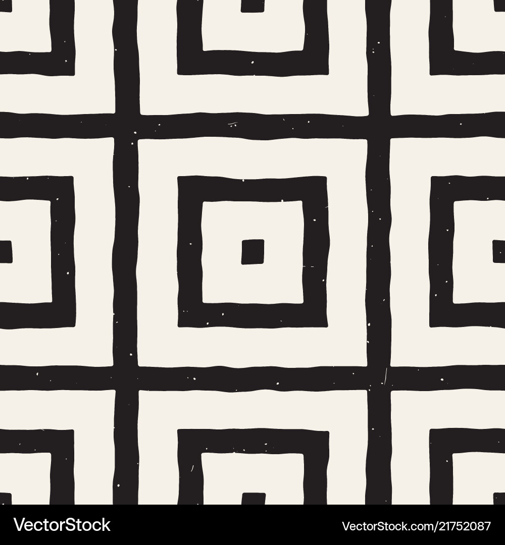 Hand drawn seamless repeating pattern with lines Hand drawn seamless repeating pattern with lines vector image