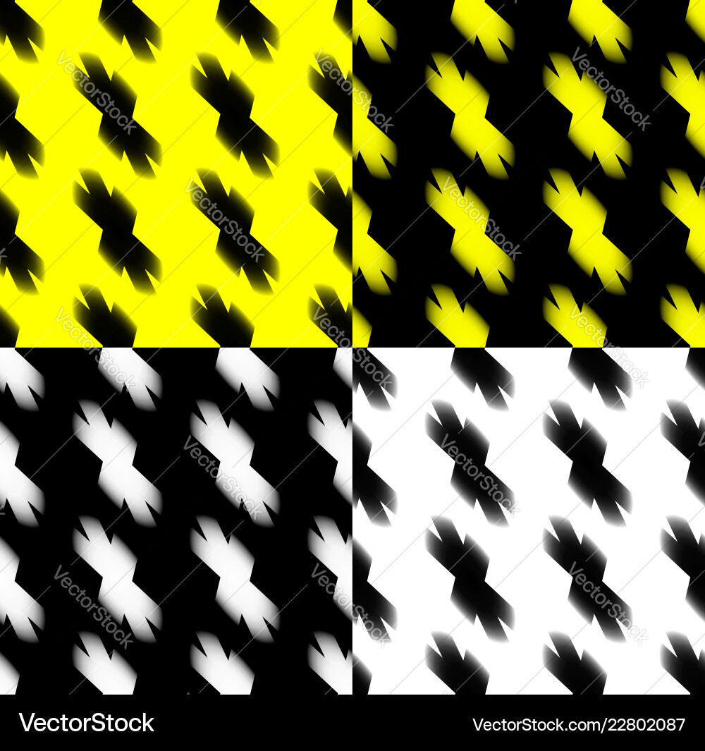 Seamlessly repeatable pattern with cross shapes vector image
