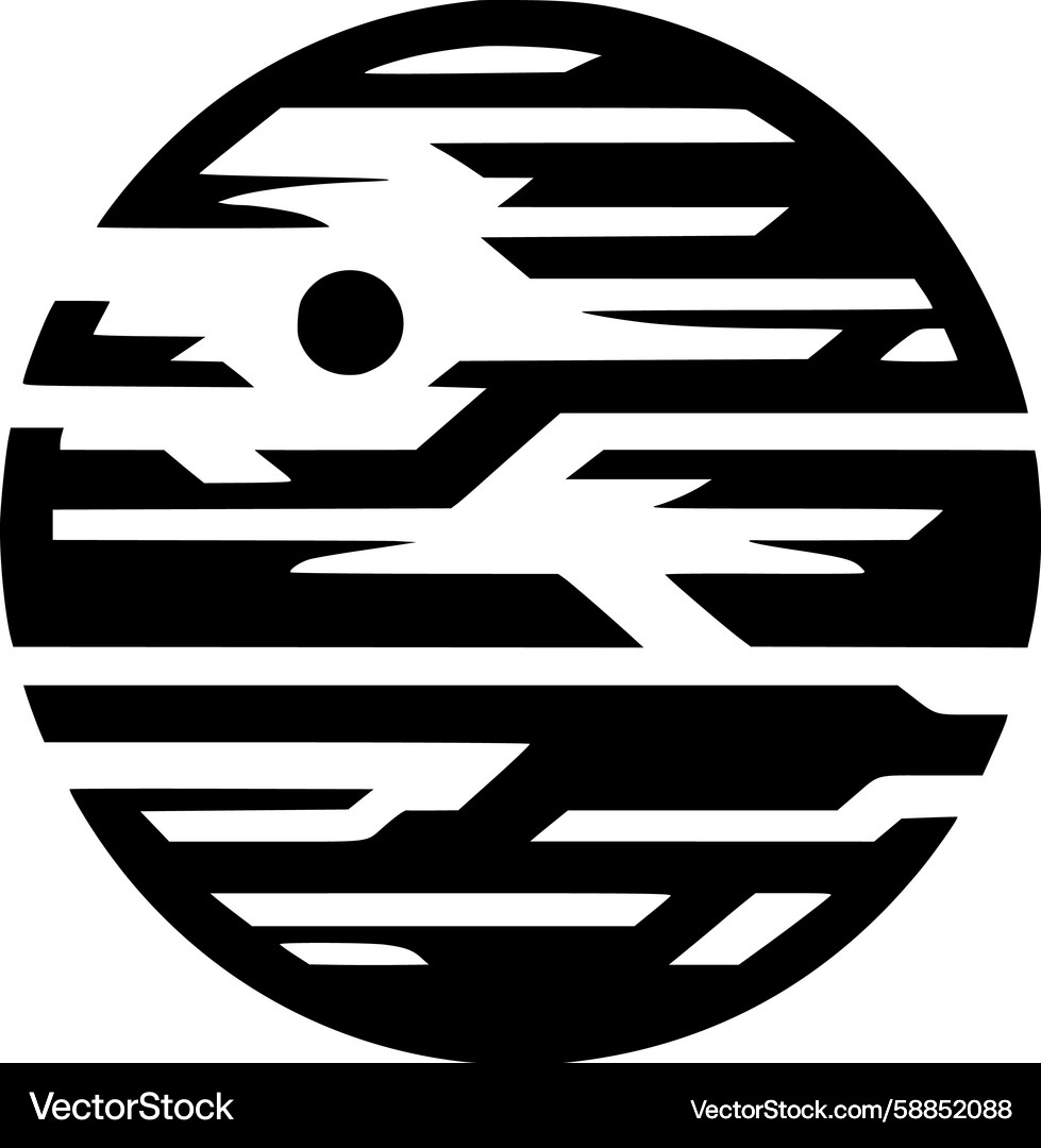 Circular Abstract Pattern Vector Image