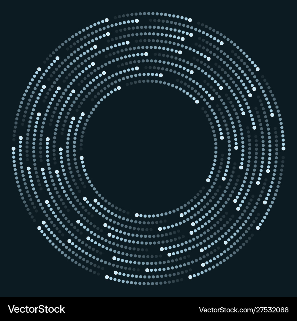 Dynamic Motion Scatter Frame vector image