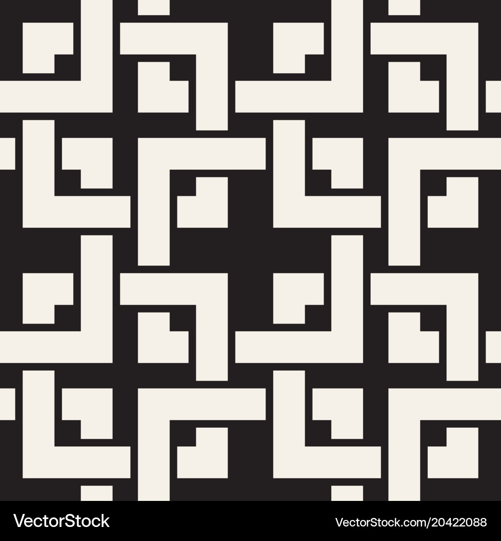 Seamless lines pattern abstract background vector image