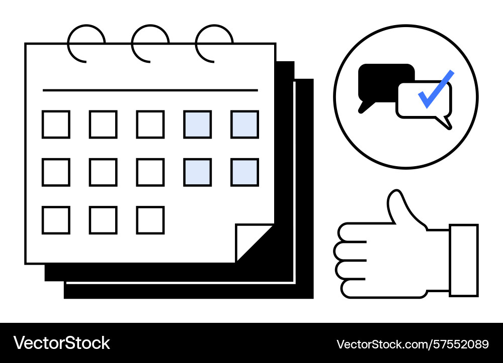 Calendar scheduling communication icon Calendar scheduling communication icon vector image