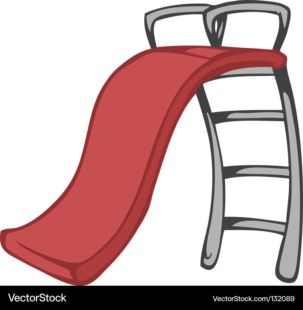 Cartoon Slide Vector Image