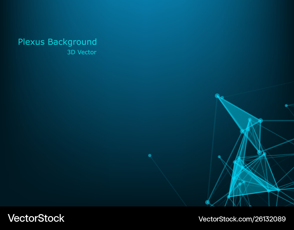 Molecular structure connected lines with dots Molecular structure connected lines with dots Vector Image