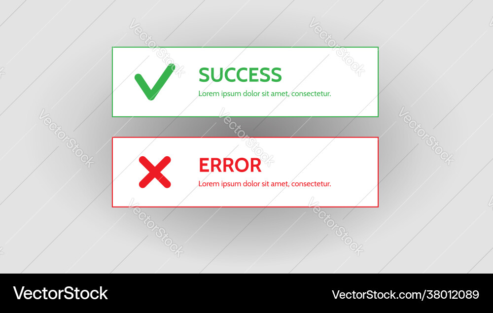 Set interface dialog notification message boxes Set interface dialog notification message boxes Vector Image