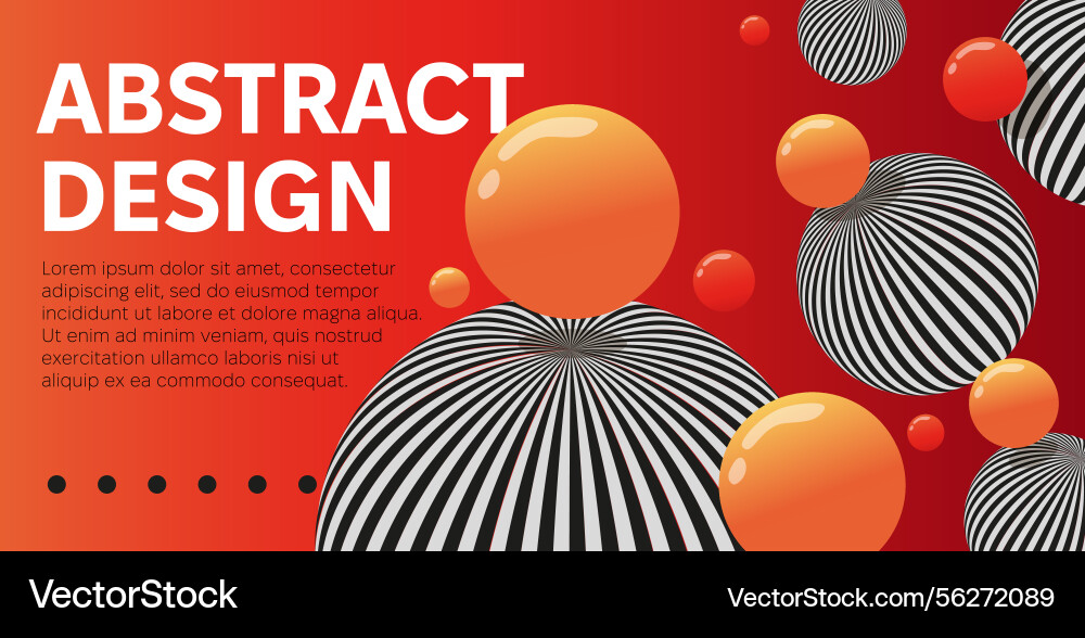 Y2k style abstract background design with strange Vector Image