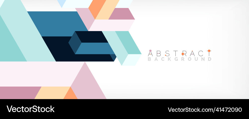 Abstract background 3d cubes cubic elements Abstract background 3d cubes cubic elements Vector Image