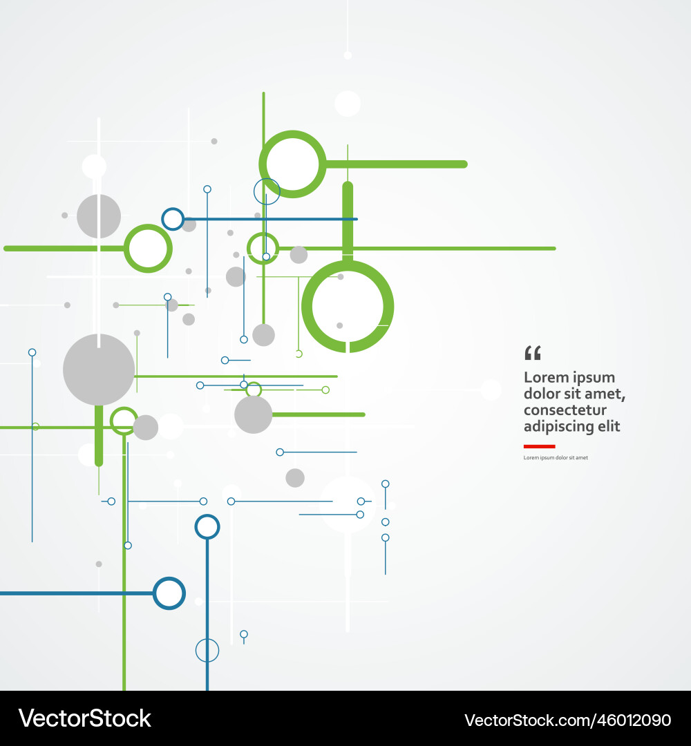 Abstract connecting dots and lines modern science Abstract connecting dots and lines modern science vector image