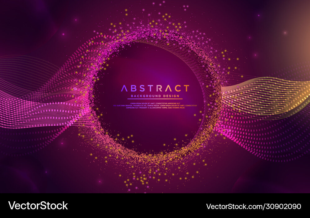 Glowing abstract aurora modern background design Glowing abstract aurora modern background design Vector Image