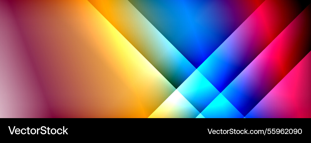 Lichtschatten Linien dynamischer Gradienten Hintergrund vektorbild
