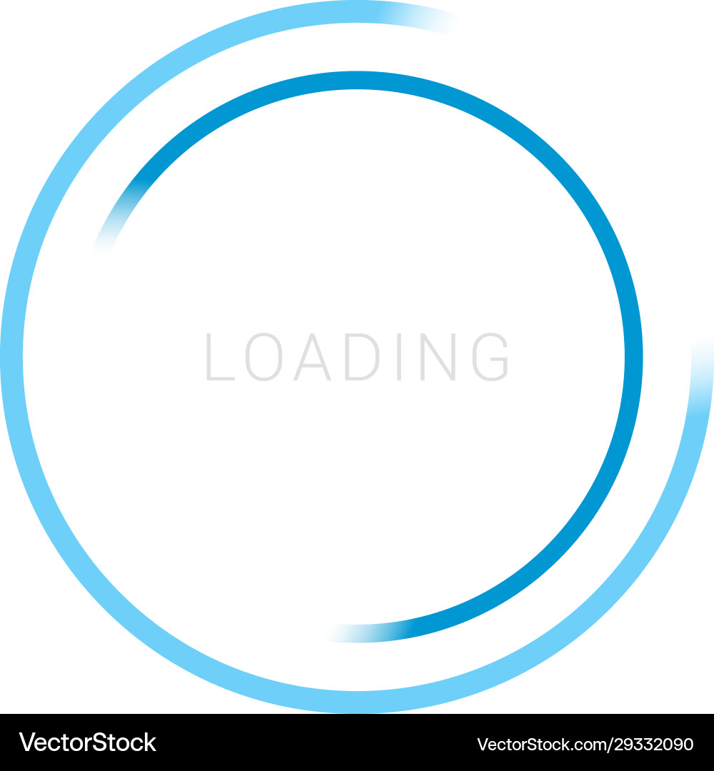 Loading bar logotype Loading bar logotype vector image