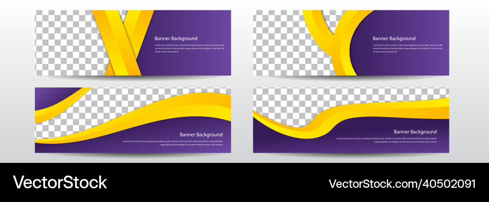Web banner design template header for site Web banner design template header for site vector image