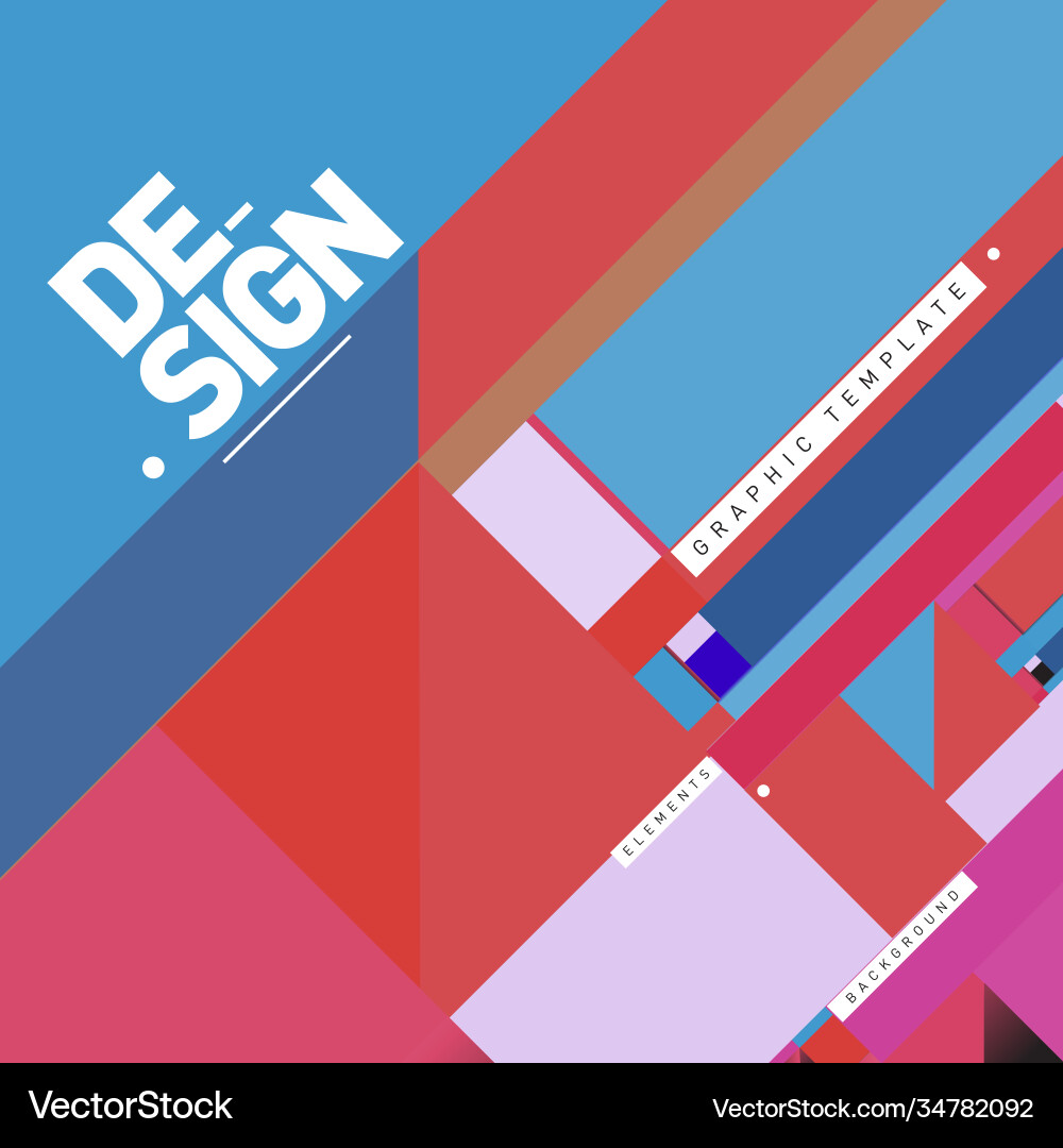 Modern colorful background material design Modern colorful background material design vector image
