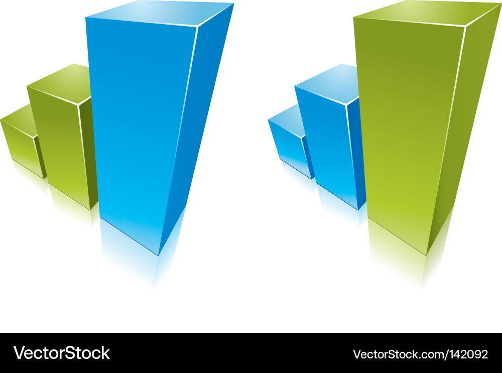 Rising Graph Chart vector image