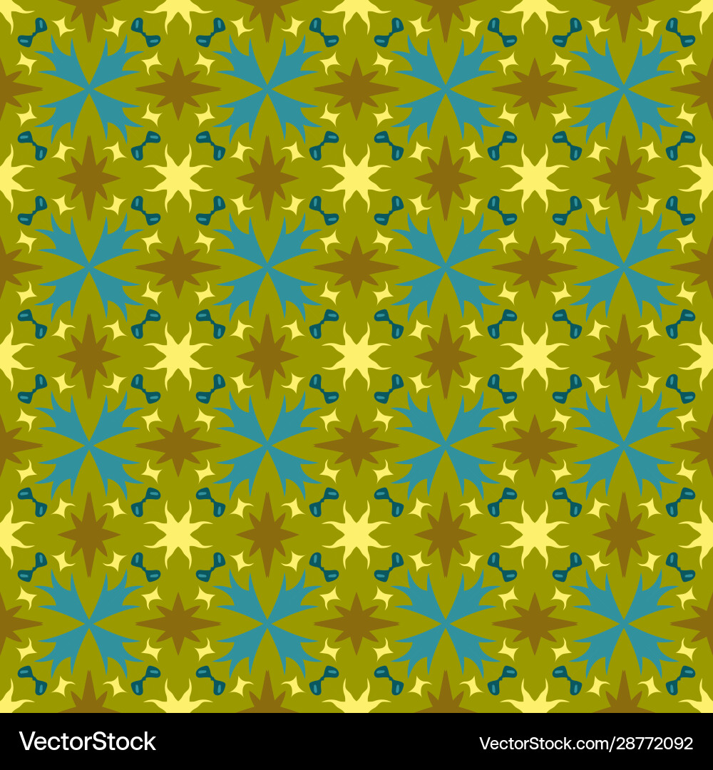 Seamless abstract geometric pattern vector image