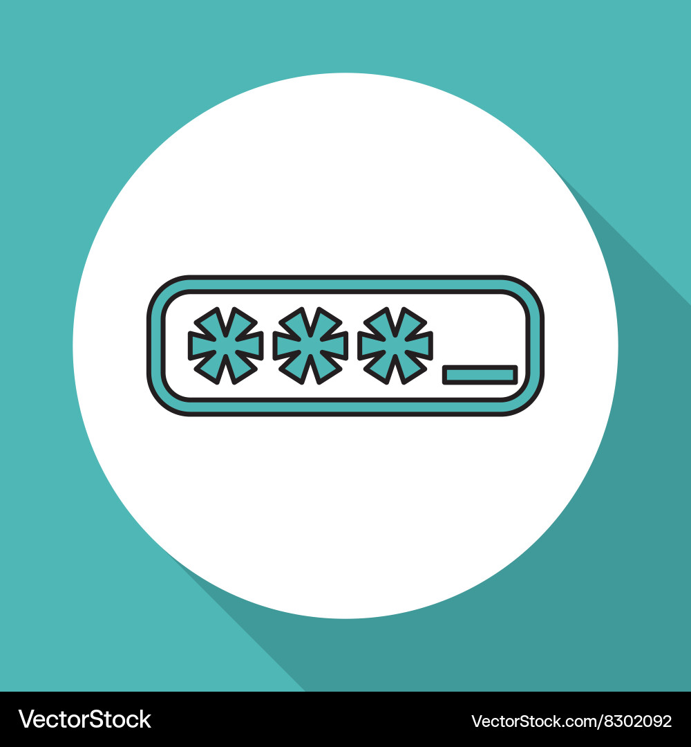 Security system design vector image