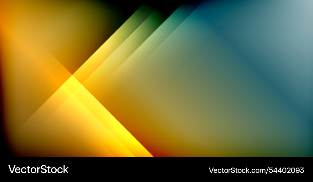 Dynamic shadow lines geometric shapes Vector Image