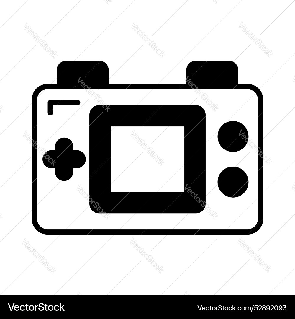 Game console or controller computer gaming Vector Image