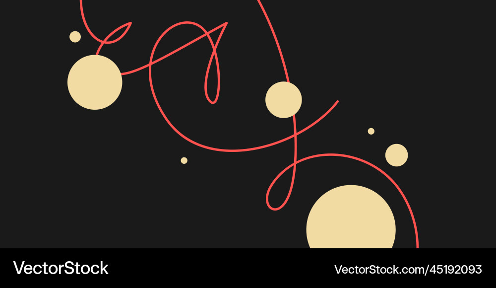 Modern backgrounds with abstract elements Vector Image
