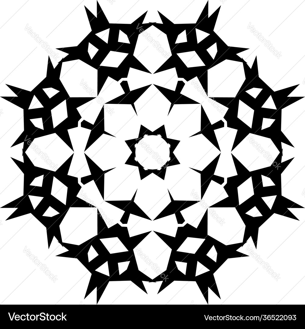 Snowflake icon Snowflake icon vector image