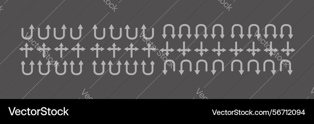 Arrow icon refresh reload rotation vector image