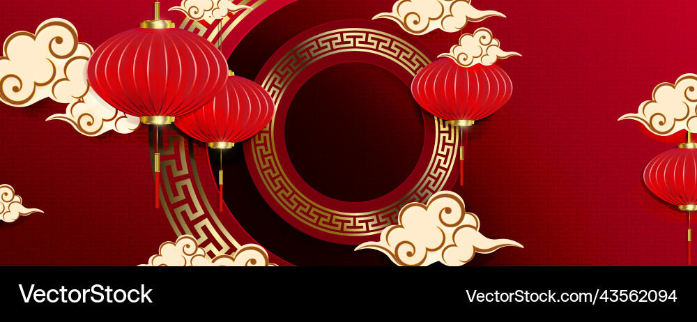 Composition with a round frame pattern Composition with a round frame pattern vector image