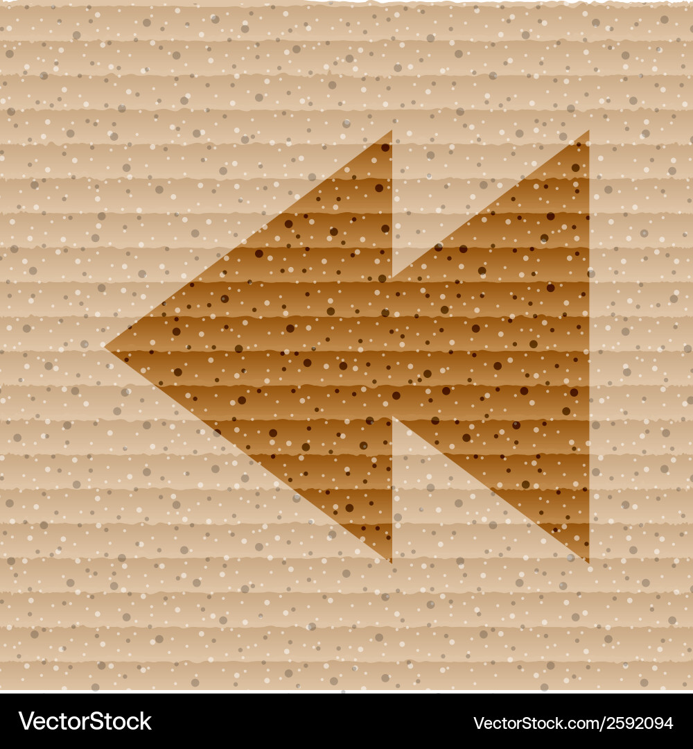 Multimedia control flat modern web button vector image