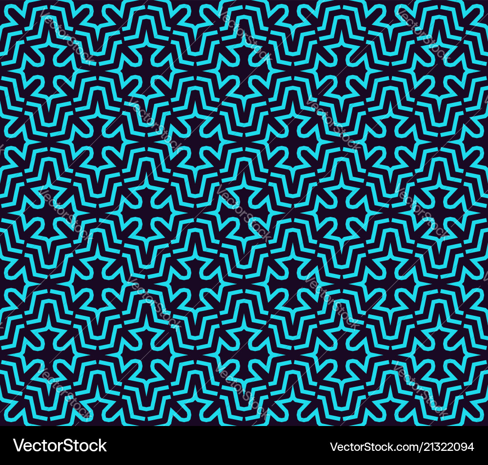 Seamless pattern ornament of lines and curls Seamless pattern ornament of lines and curls vector image